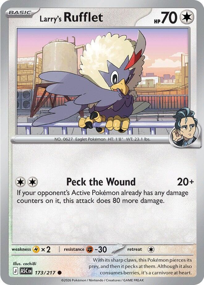 Larry's Rufflet (173/217) [Mega Evolution: Ascended Heroes] | Gear Gaming Fayetteville