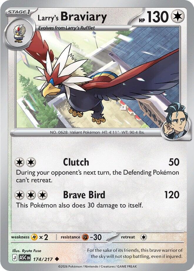 Larry's Braviary (174/217) [Mega Evolution: Ascended Heroes] | Gear Gaming Fayetteville