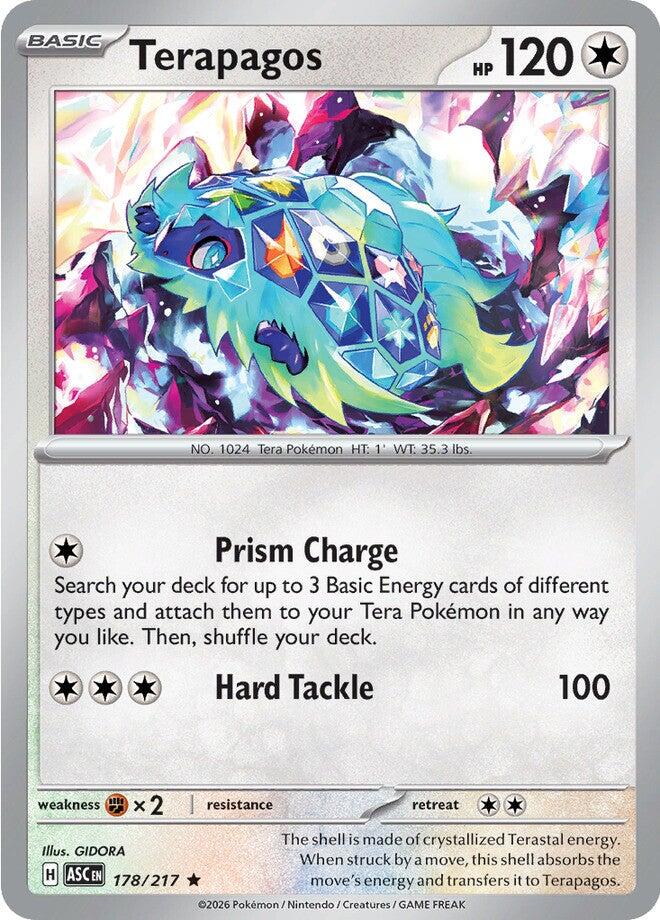 Terapagos (178/217) [Mega Evolution: Ascended Heroes] | Gear Gaming Fayetteville