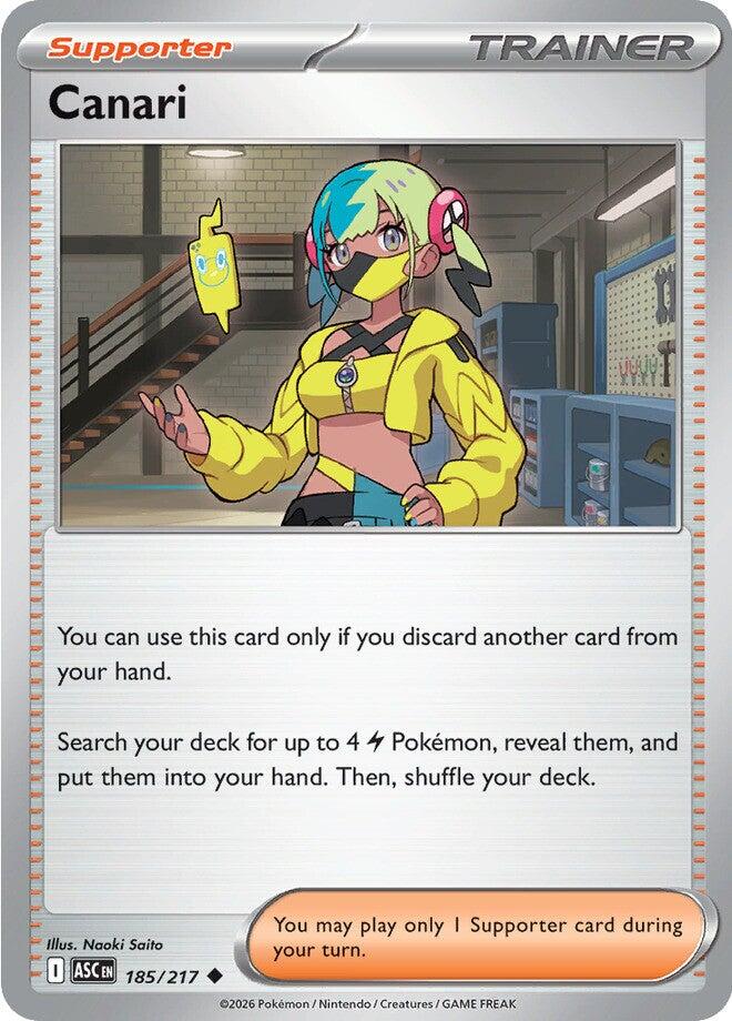 Canari (185/217) [Mega Evolution: Ascended Heroes] | Gear Gaming Fayetteville