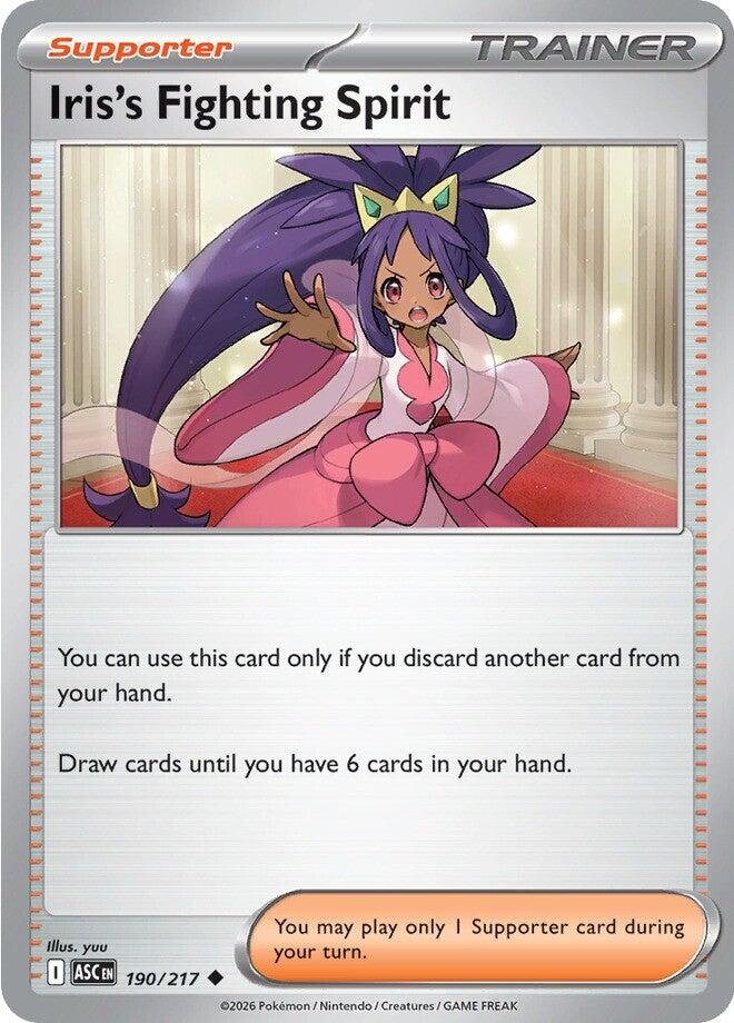 Iris's Fighting Spirit (190/217) [Mega Evolution: Ascended Heroes] | Gear Gaming Fayetteville