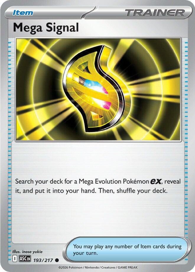 Mega Signal (193/217) [Mega Evolution: Ascended Heroes] | Gear Gaming Fayetteville