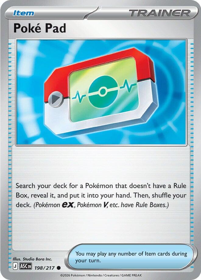 Poke Pad (198/217) [Mega Evolution: Ascended Heroes] | Gear Gaming Fayetteville