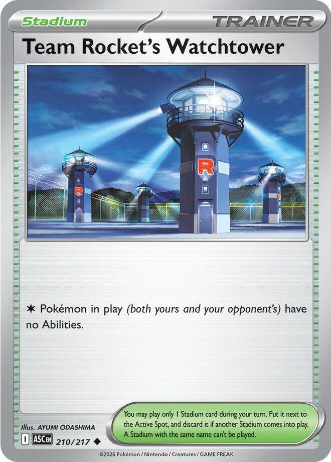 Team Rocket's Watchtower (210/217) [Mega Evolution: Ascended Heroes] | Gear Gaming Fayetteville