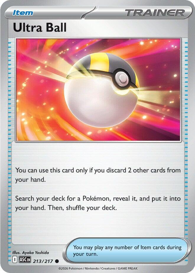 Ultra Ball (213/217) [Mega Evolution: Ascended Heroes] | Gear Gaming Fayetteville