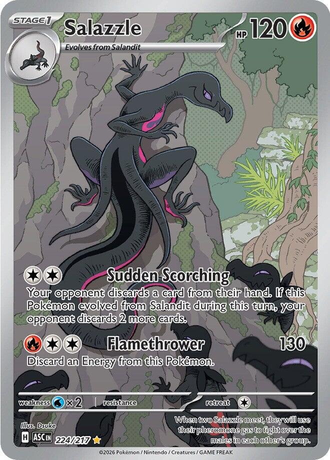 Salazzle (224/217) [Mega Evolution: Ascended Heroes] | Gear Gaming Fayetteville
