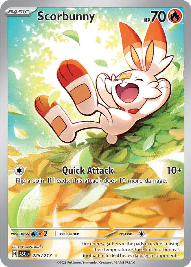 Scorbunny (225/217) [Mega Evolution: Ascended Heroes] | Gear Gaming Fayetteville