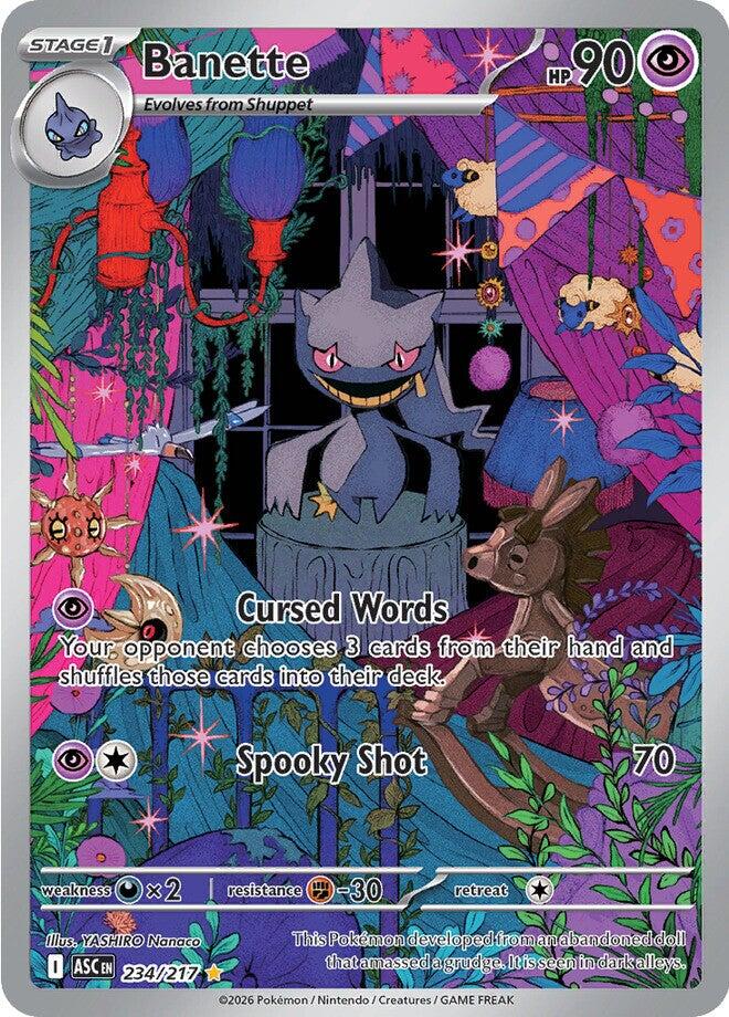 Banette (234/217) [Mega Evolution: Ascended Heroes] | Gear Gaming Fayetteville