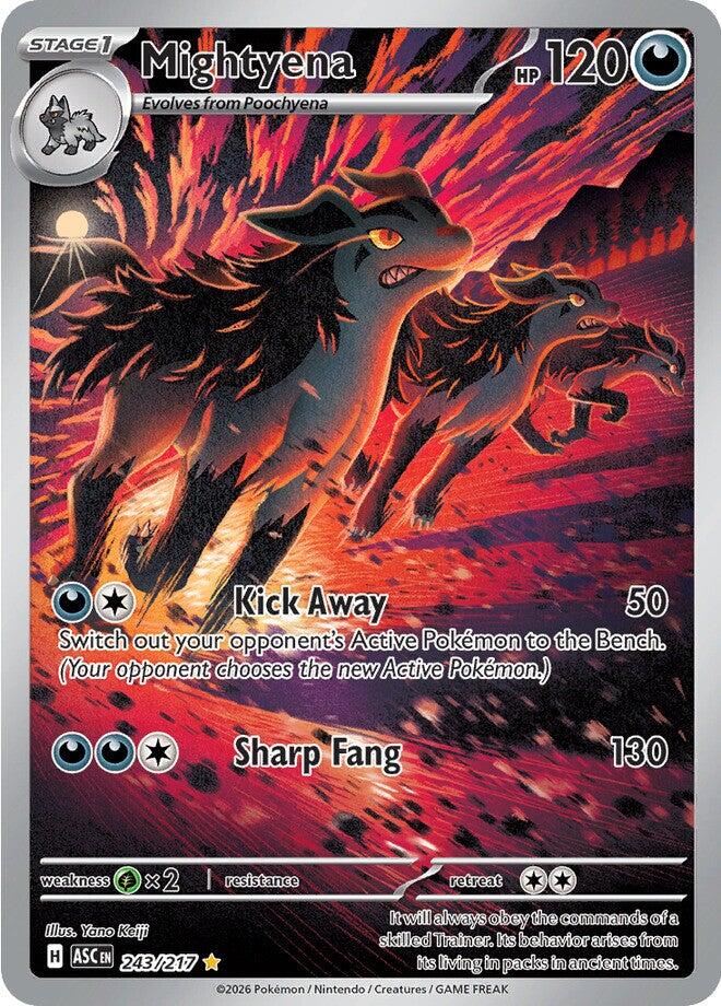 Mightyena (243/217) [Mega Evolution: Ascended Heroes] | Gear Gaming Fayetteville