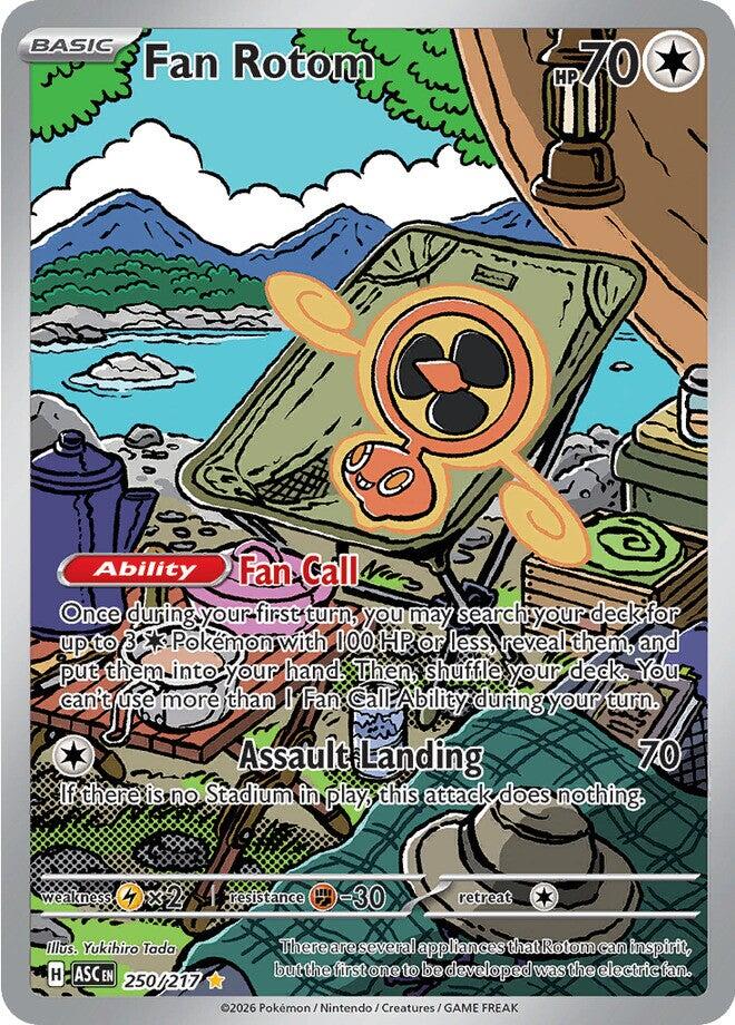 Fan Rotom (250/217) [Mega Evolution: Ascended Heroes] | Gear Gaming Fayetteville