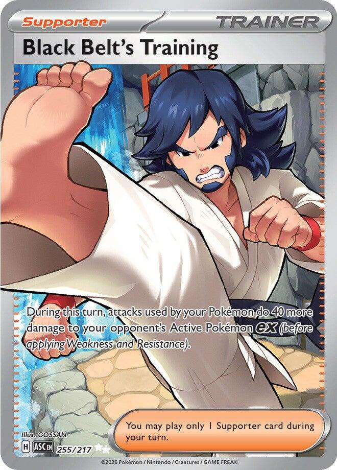 Black Belt's Training (255/217) [Mega Evolution: Ascended Heroes] | Gear Gaming Fayetteville