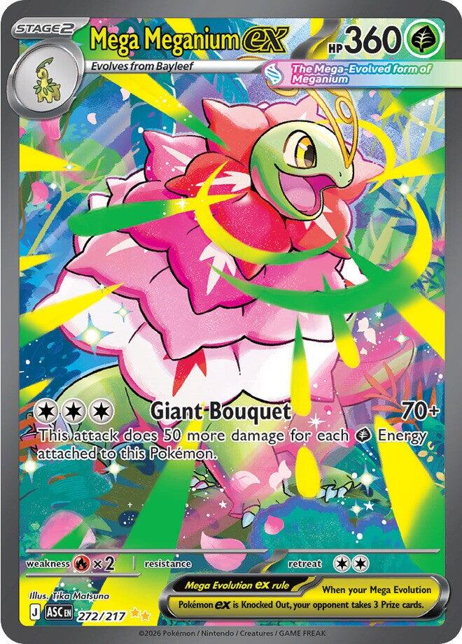 Mega Meganium ex (272/217) [Mega Evolution: Ascended Heroes] | Gear Gaming Fayetteville