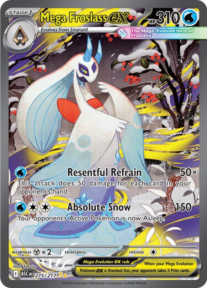 Mega Froslass ex (275/217) [Mega Evolution: Ascended Heroes] | Gear Gaming Fayetteville