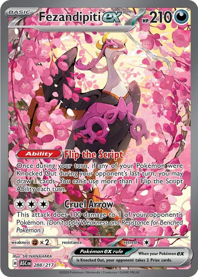 Fezandipiti ex (288/217) [Mega Evolution: Ascended Heroes] | Gear Gaming Fayetteville