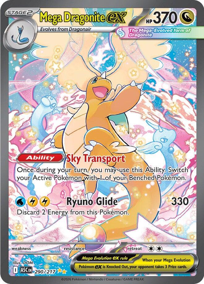 Mega Dragonite ex (290/217) [Mega Evolution: Ascended Heroes] | Gear Gaming Fayetteville