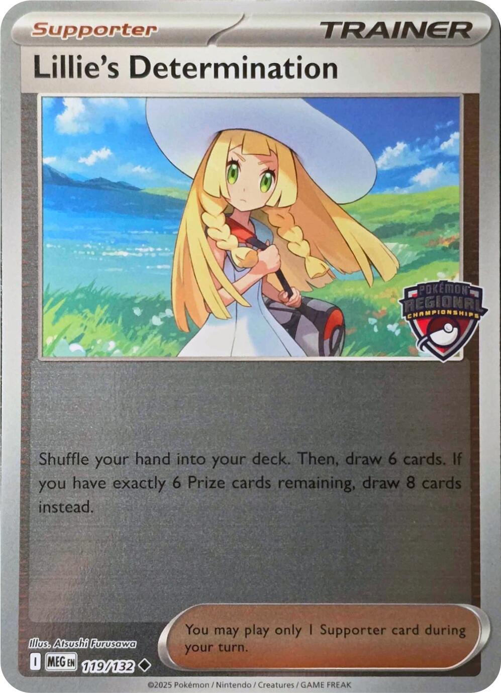 Lillie's Determination (119/132) (Regional Championships) [League & Championship Cards] | Gear Gaming Fayetteville