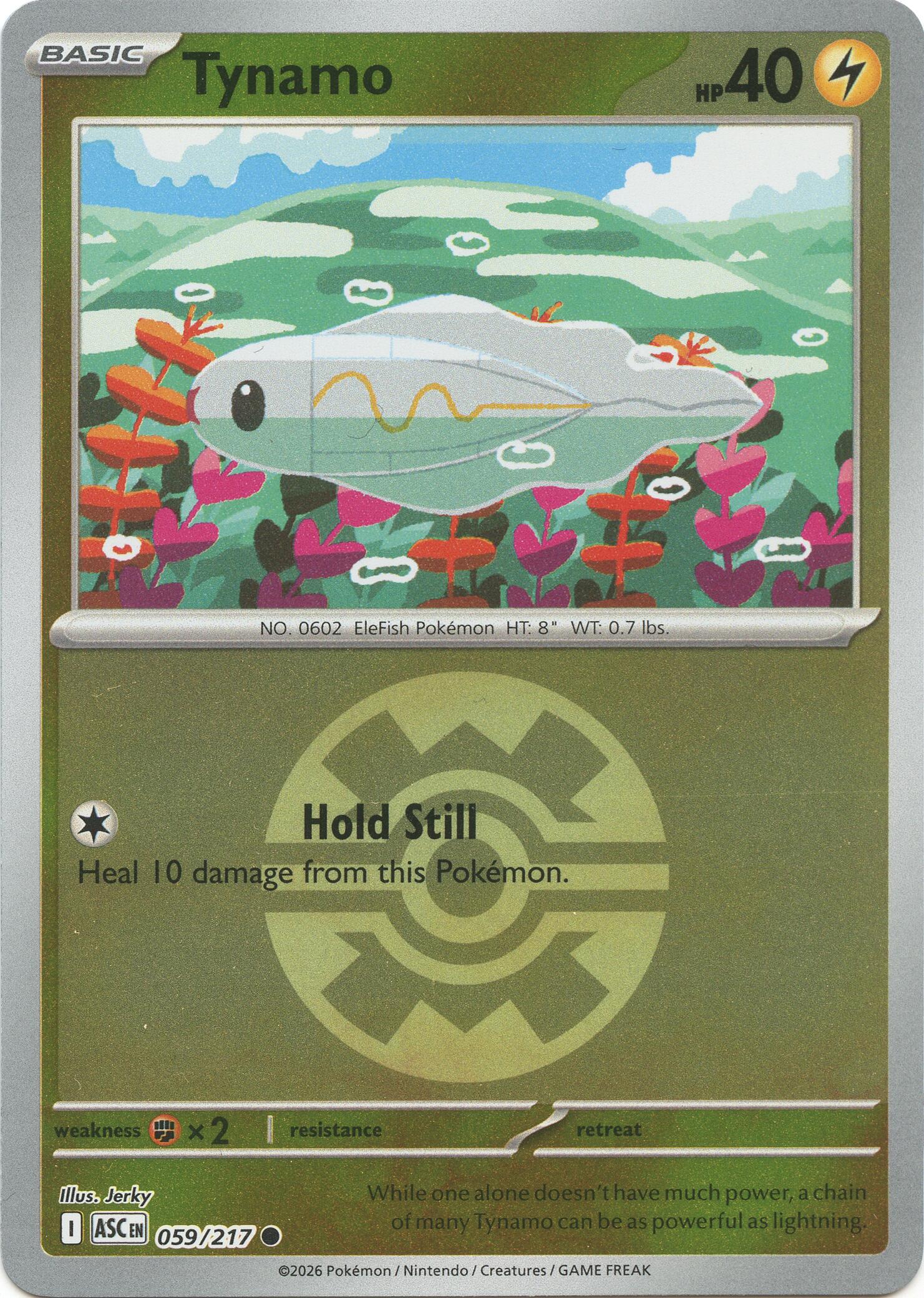 Tynamo (059/217) (Quick Ball) [Mega Evolution: Ascended Heroes] | Gear Gaming Fayetteville
