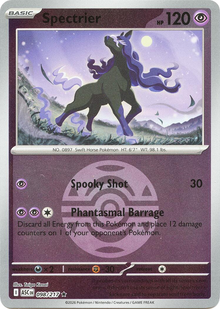 Spectrier (098/217) (Dusk Ball) [Mega Evolution: Ascended Heroes] | Gear Gaming Fayetteville
