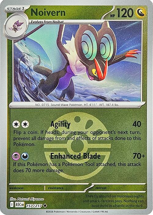 Noivern (157/217) (Friend Ball) [Mega Evolution: Ascended Heroes] | Gear Gaming Fayetteville