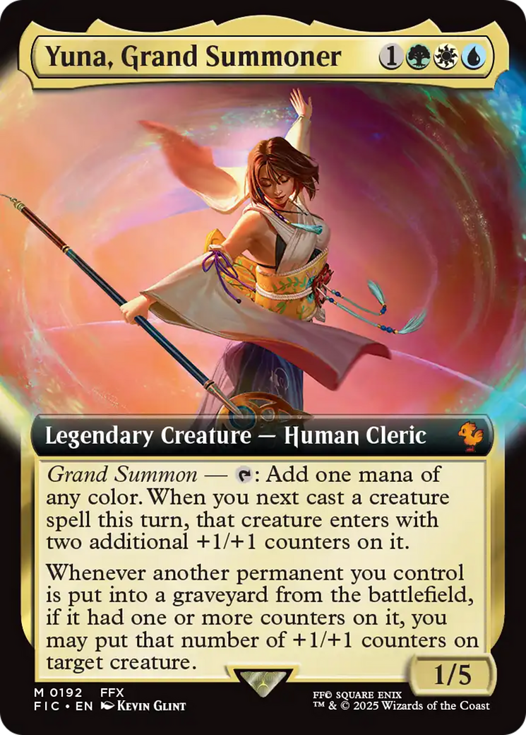 Yuna, Grand Summoner (Extended Art) [FINAL FANTASY Commander] | Gear Gaming Fayetteville