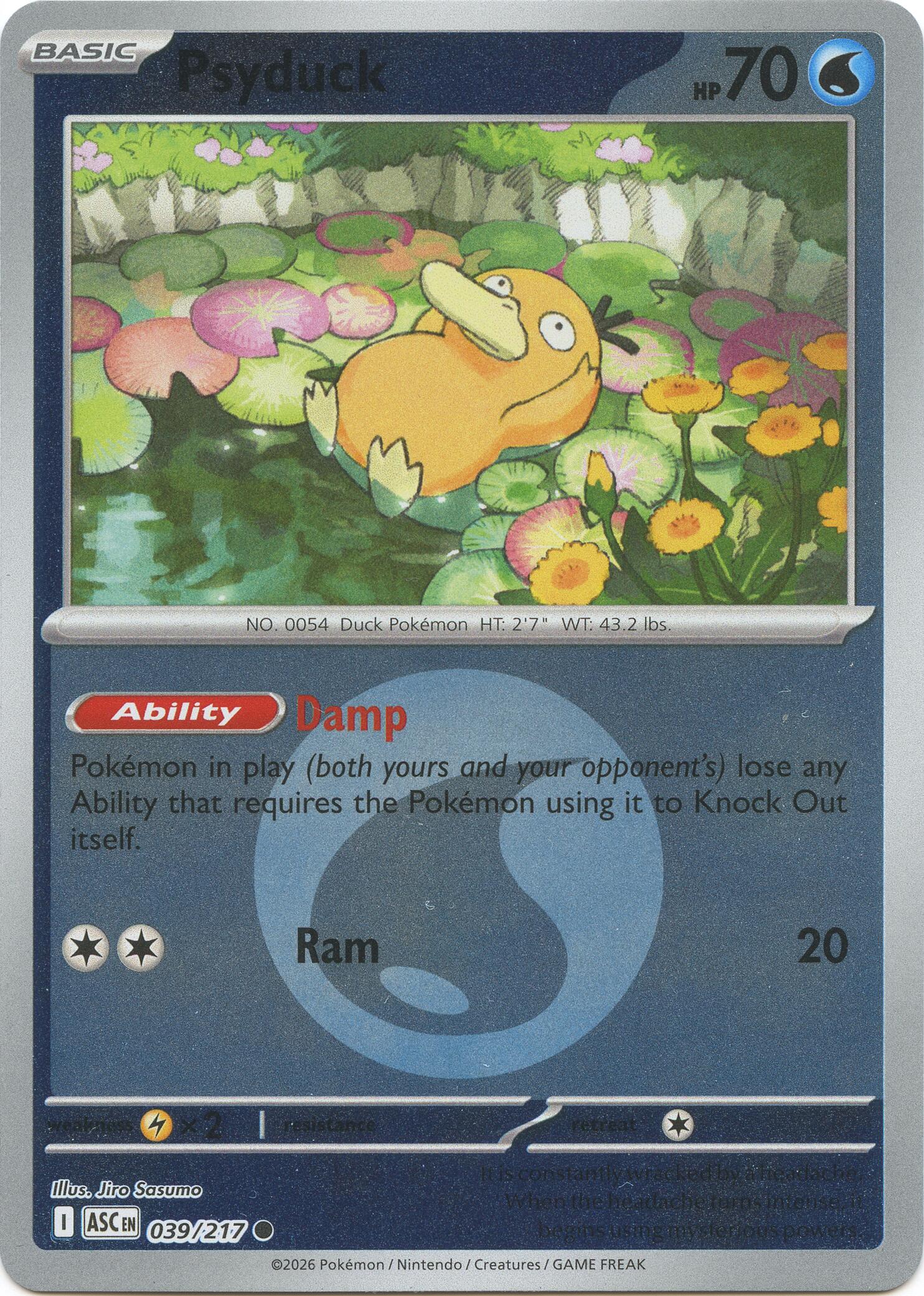 Psyduck (039/217) (Energy Symbol Pattern) [Mega Evolution: Ascended Heroes] | Gear Gaming Fayetteville