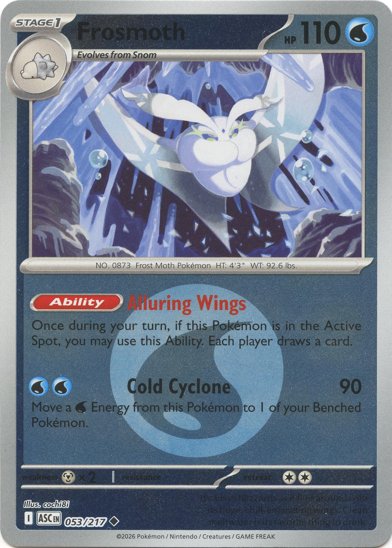 Frosmoth (053/217) (Energy Symbol Pattern) [Mega Evolution: Ascended Heroes] | Gear Gaming Fayetteville