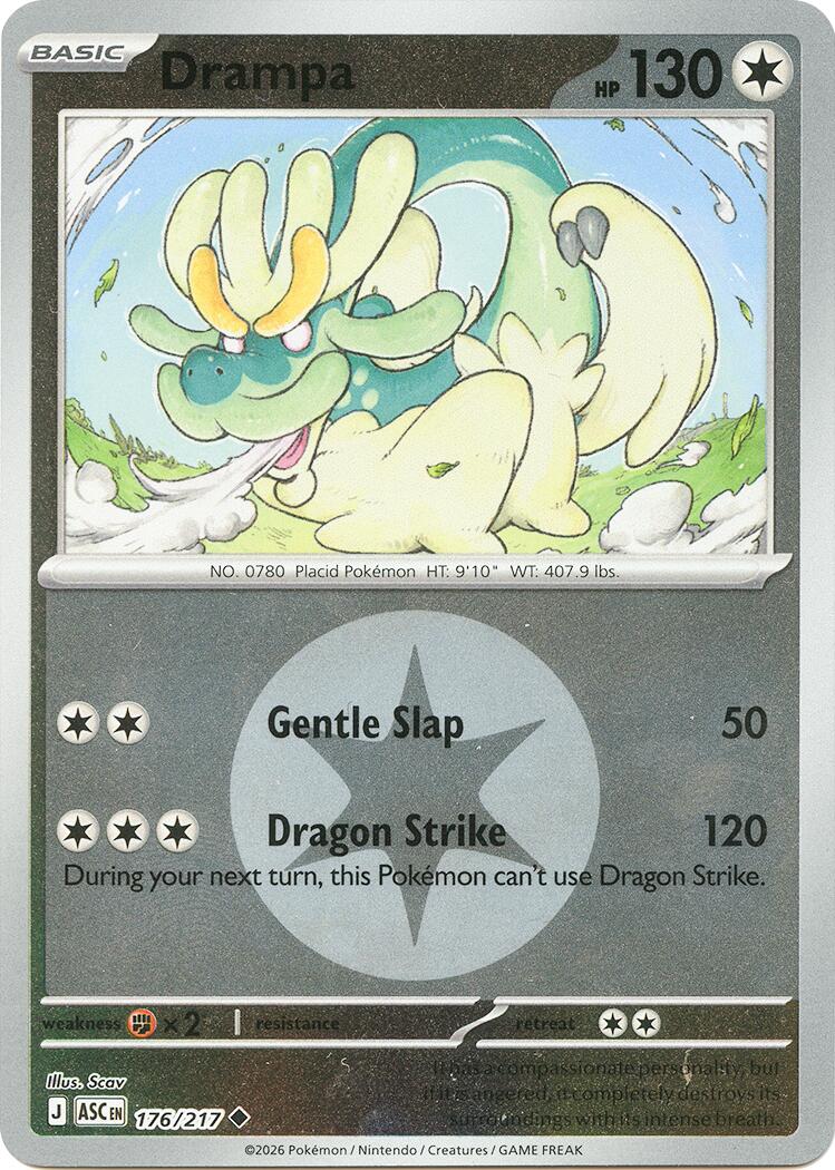 Drampa (176/217) (Energy Symbol Pattern) [Mega Evolution: Ascended Heroes] | Gear Gaming Fayetteville