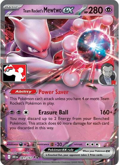 Team Rocket's Mewtwo ex (079/217) [Prize Pack Series Eight] | Gear Gaming Fayetteville
