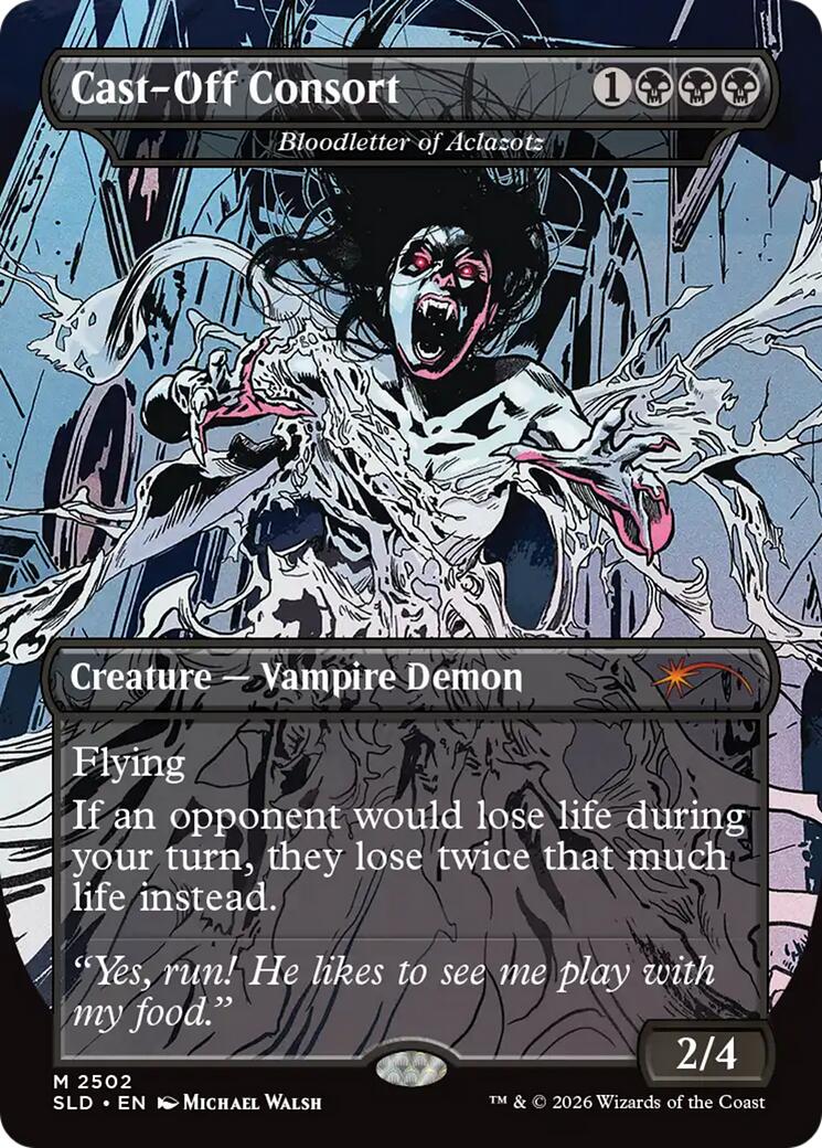 Cast-Off Consort - Bloodletter of Aclazotz [Secret Lair Drop Series] | Gear Gaming Fayetteville