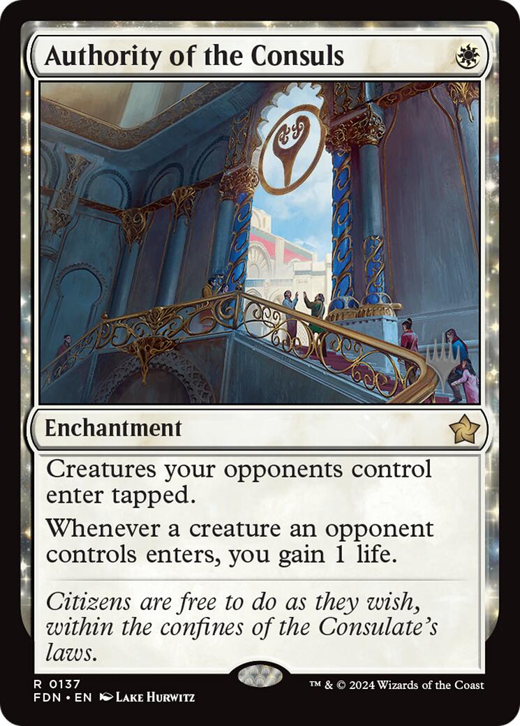 Authority of the Consuls [Lorwyn Eclipsed Promos] | Gear Gaming Fayetteville