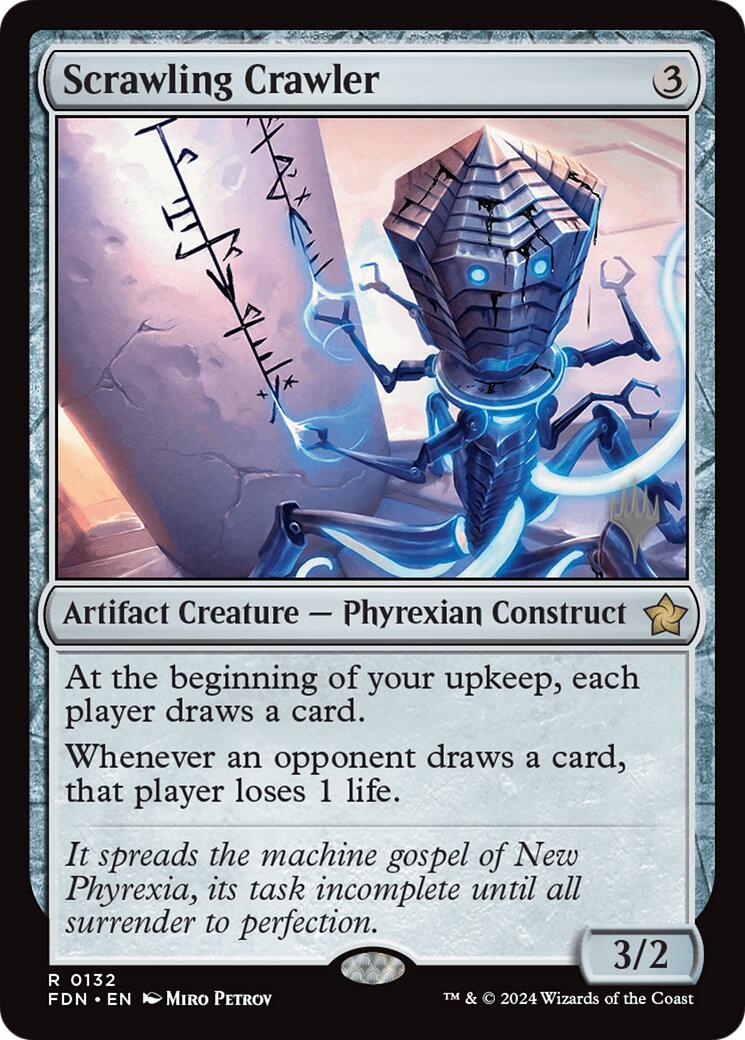 Scrawling Crawler [Lorwyn Eclipsed Promos] | Gear Gaming Fayetteville