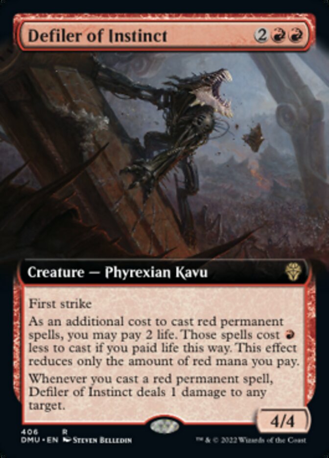 Defiler of Instinct (Extended Art) [Dominaria United] | Gear Gaming Fayetteville
