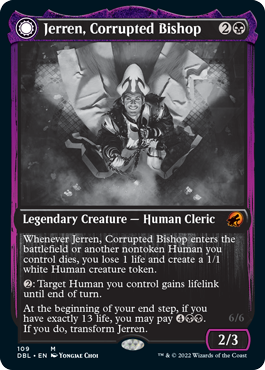 Jerren, Corrupted Bishop // Ormendahl, the Corrupted [Innistrad: Double Feature] | Gear Gaming Fayetteville