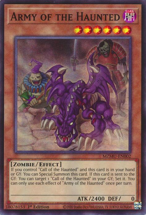 Army of the Haunted [MZMU-EN002] Super Rare | Gear Gaming Fayetteville