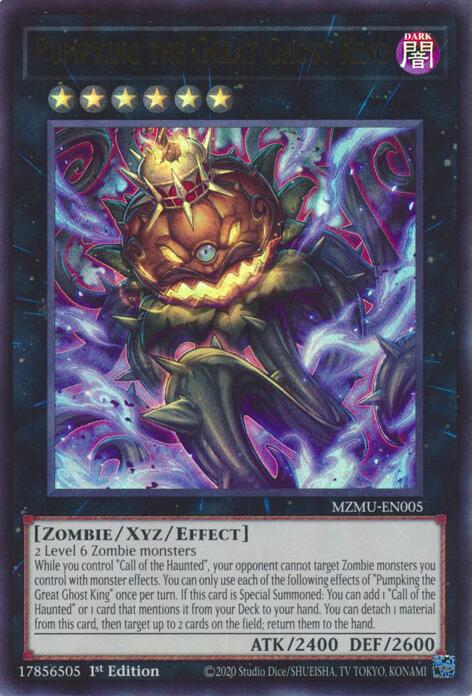 Pumpking the Great Ghost King [MZMU-EN005] Ultra Rare | Gear Gaming Fayetteville