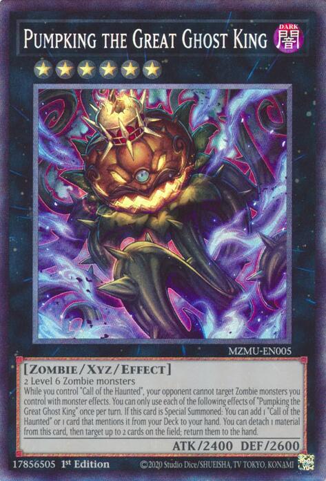 Pumpking the Great Ghost King (Collector's Rare) [MZMU-EN005] Collector's Rare | Gear Gaming Fayetteville