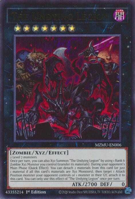 The Undying Legion [MZMU-EN006] Ultra Rare | Gear Gaming Fayetteville