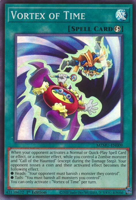 Vortex of Time [MZMU-EN009] Super Rare | Gear Gaming Fayetteville