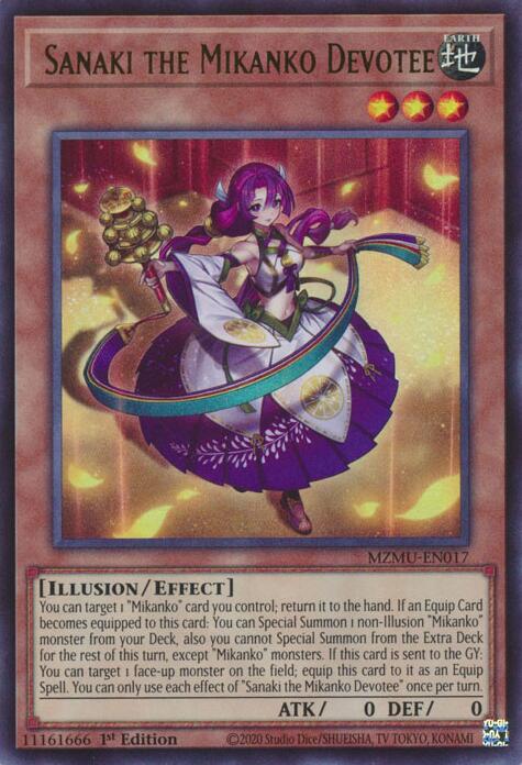 Sanaki the Mikanko Devotee [MZMU-EN017] Ultra Rare | Gear Gaming Fayetteville