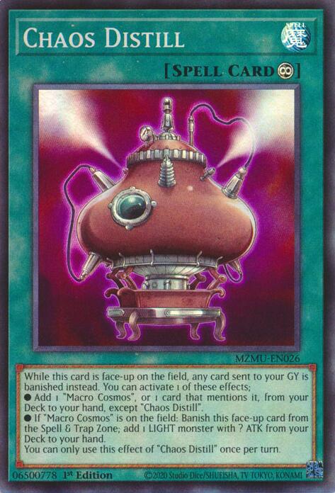 Chaos Distill [MZMU-EN026] Super Rare | Gear Gaming Fayetteville