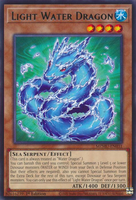 Light Water Dragon [MZMU-EN031] Rare | Gear Gaming Fayetteville