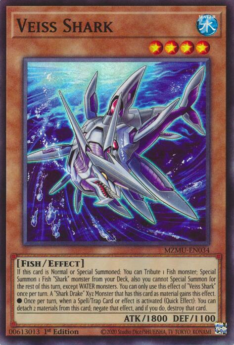 Veiss Shark [MZMU-EN034] Super Rare | Gear Gaming Fayetteville