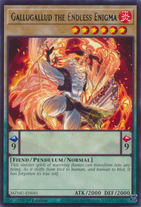 Gallugallud the Endless Enigma [MZMU-EN041] Rare | Gear Gaming Fayetteville