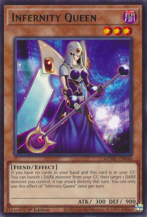 Infernity Queen [MZMU-EN048] Rare | Gear Gaming Fayetteville