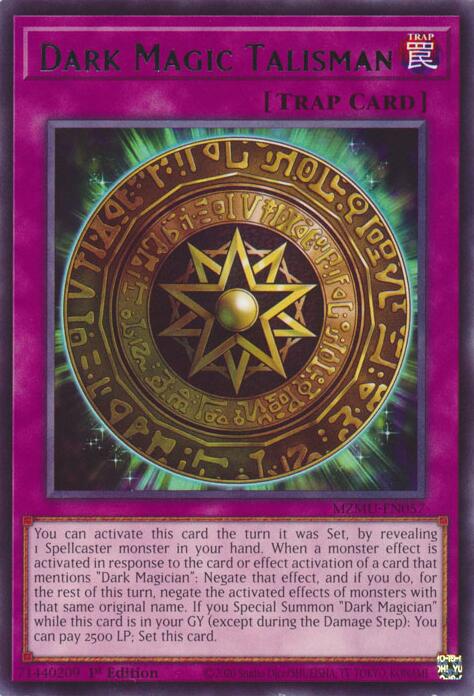 Dark Magic Talisman [MZMU-EN057] Rare | Gear Gaming Fayetteville