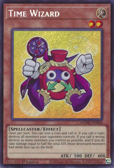 Time Wizard [MZMU-EN060] Secret Rare | Gear Gaming Fayetteville