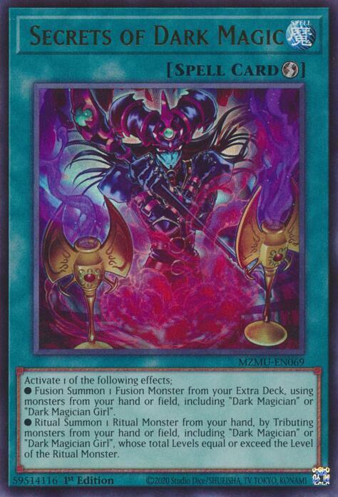 Secrets of Dark Magic [MZMU-EN069] Ultra Rare | Gear Gaming Fayetteville