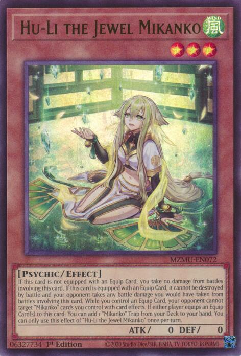 Hu-Li the Jewel Mikanko [MZMU-EN072] Ultra Rare | Gear Gaming Fayetteville