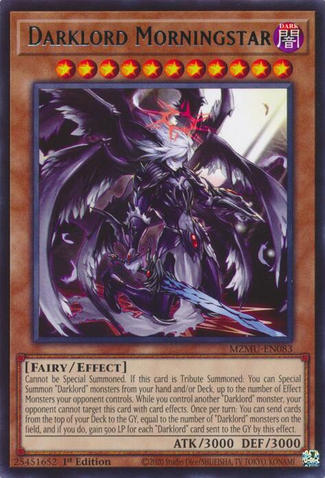 Darklord Morningstar [MZMU-EN083] Rare | Gear Gaming Fayetteville