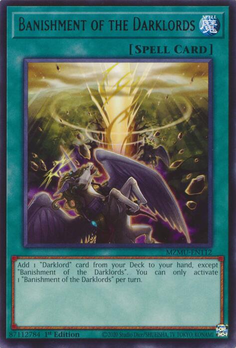 Banishment of the Darklords [MZMU-EN112] Rare | Gear Gaming Fayetteville